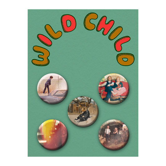 Wild Child Pin Badge Set