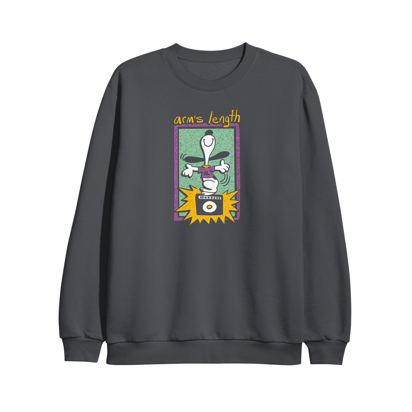 Snoopy Charcoal Sweatshirt