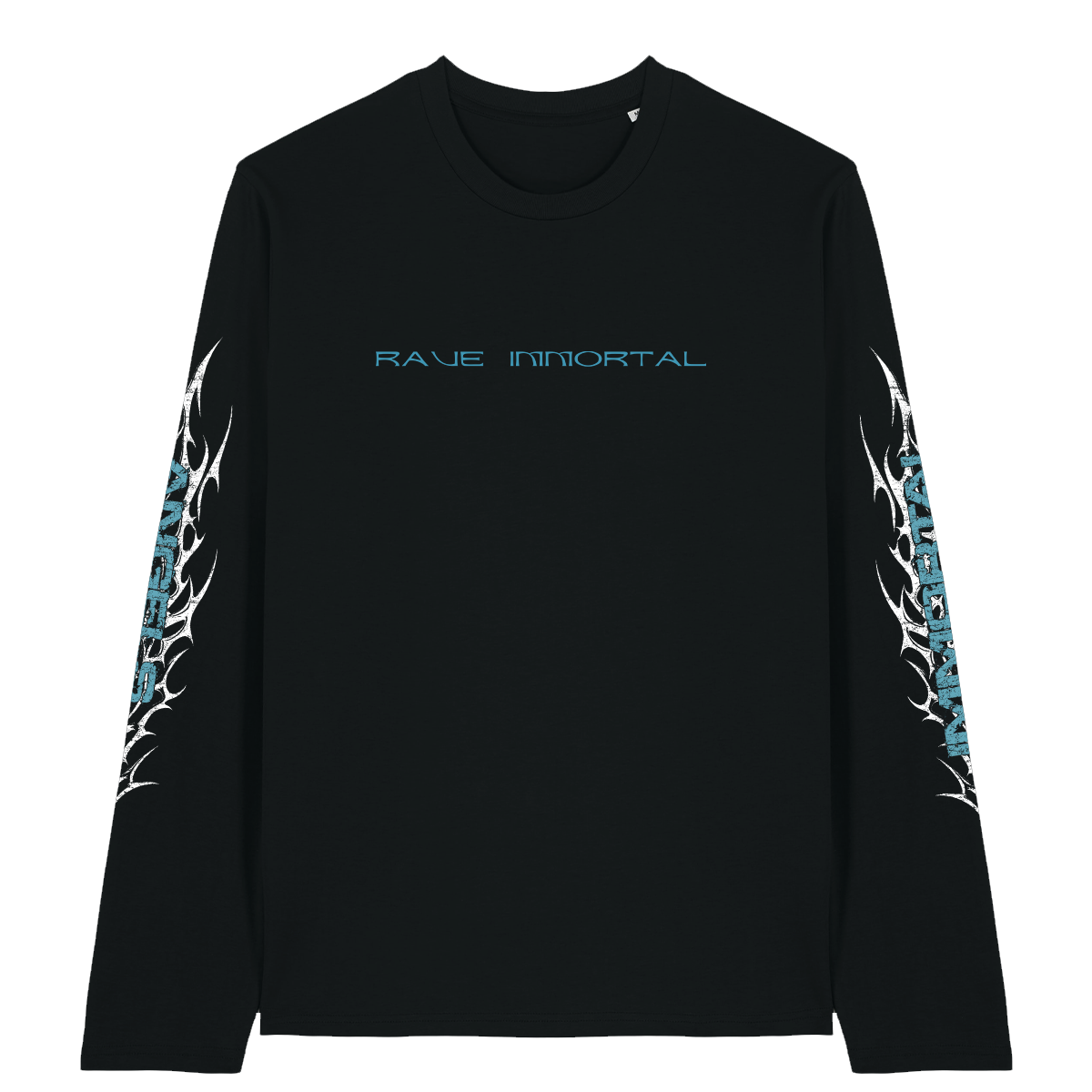 Rave Immortal Black Longsleeve Tee