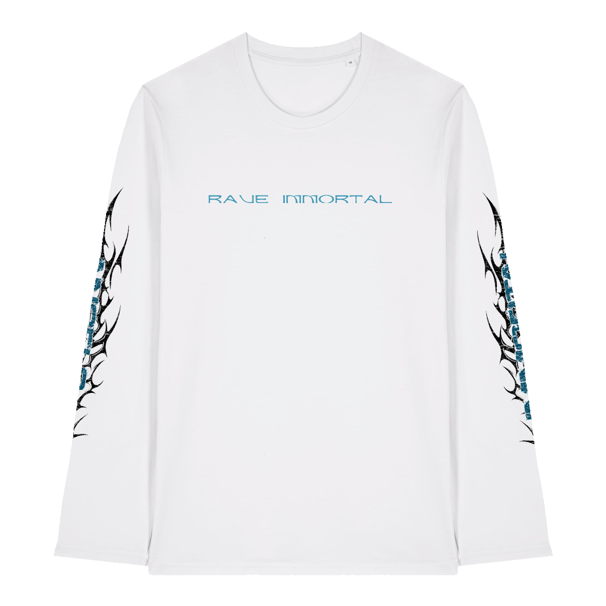 Rave Immortal White Longsleeve Tee
