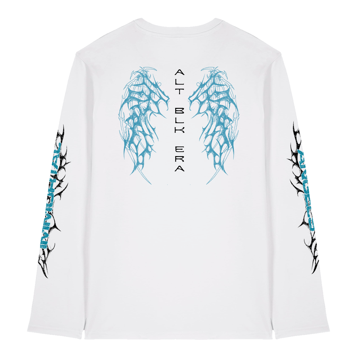 Rave Immortal White Longsleeve Tee